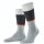 Falke Day Sock Crew Unlimited (stylish design, organic cotton) silver grey Men - 1 Pair