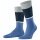 Falke Day Sock Crew Unlimited (stylish design, organic cotton) olympic blue Men - 1 Pair