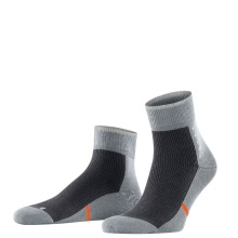 Falke Day Sock Ankle Versatile (Organic Cotton, Robust) Silver Grey - 1 Pair