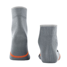 Falke Day Sock Ankle Versatile (Organic Cotton, Robust) Silver Grey - 1 Pair