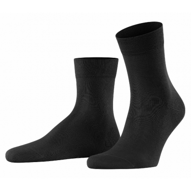 Falke Tiago Quarter Day Sock (Comfort in Leisure and Workday) Short Socks Black Men - 1 Pair