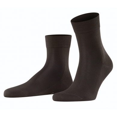 Falke Tiago Quarter Daily Sock (Comfort in Leisure and Workday) Short Socks Dark Brown Men - 1 Pair