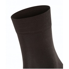 Falke Tiago Quarter Daily Sock (Comfort in Leisure and Workday) Short Socks Dark Brown Men - 1 Pair