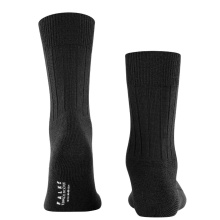 Falke Daily Sock Crew Carpet in Shoe (climate-regulating Merino wool) black Men - 1 Pair