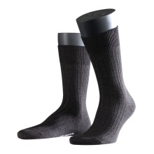 Falke Daily Sock Crew Bristol Pure (high-quality merino wool) anthracite Men - 1 Pair