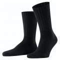 Falke Day Sock Crew Nelson (climate-regulating Merino wool) black Men - 1 Pair