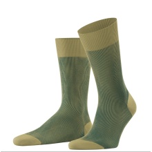 Falke Day Sock Crew Fine Shadow (elegant Business Sock) olive green Men 1 Pair