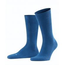 Falke Day Sock Crew Sensitive London (pressure-free comfort waistband) royal blue Men - 1 Pair