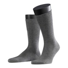 Falke Day Sock Tiago (Comfort in Everyday Work) short grey-melange Men - 1 Pair