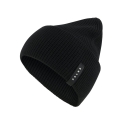 Falke Knitted Hat (Beanie) Unisex - Merino Wool, Ribbed Structure - black - 1 piece