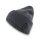 Falke Knitted Hat (Beanie) Unisex - Merino Wool, Ribbed Structure - Dark Grey - 1 Piece