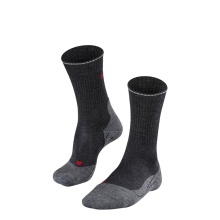 Falke Trekking Sock TK2 Wool Silk (luxurious comfort Silk+Merino wool) anthracite Men - 1 Pair