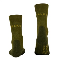 Falke Trekking Sock TK2 Wool (lightly padded, for long hikes) dark green Men - 1 Pair