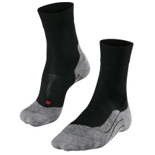 Falke Running Sock RU4 Wool (medium cushioning, with merino wool) black Men - 1 Pair