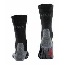 Falke Trekkingsocke TK2 (Merino wool, for light terrain) black Men - 1 Pair