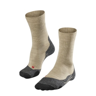 Falke Trekkingsocke TK2 (Merino wool, for light terrain) beige-brown Men - 1 Pair