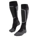 Falke Ski Sock SK2 (Allrounder Ski Sock, Merino Wool Blend) Black Men - 1 Pair