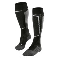 Falke Ski Sock SK2 (Allrounder Ski Sock, Merino Wool Blend) Black/Grey Women - 1 Pair