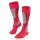 Ski Sock SK2 Intermediate Wool (medium cushioning) pink/grey/red ladies - 1 pair