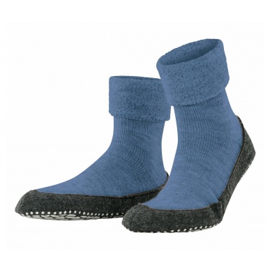 Falke Slippers Cosyshoe (soft Merino wool) dusty blue Women/Men