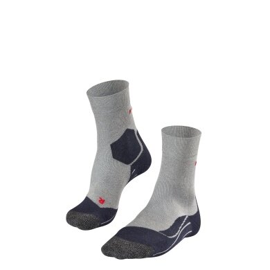 Falke Running Sock RU3 (strong cushioning) grey/navy Men - 1 Pair