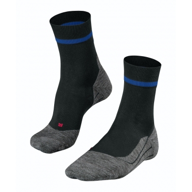 Falke Running Sock RU4 (medium cushioning) black/blue Men - 1 Pair