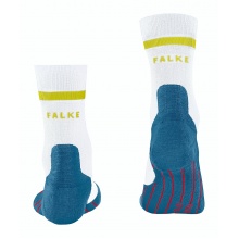 Falke Running Sock RU4 (medium cushioning) white/aquablue/lime Men - 1 Pair