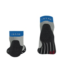 Falke Running Sock RU4 Endurance Short (medium cushioning) grey/black Men - 1 Pair