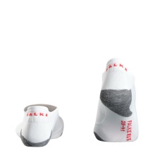 Falke RU5 Invisible Men's Footies White/Grey - 1 Pair