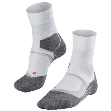 Falke Running Sock RU4 Cool (medium cushioning + cooling) white/gray Women - 1 Pair