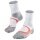 Falke Running Sock RU4 Cool (medium cushioning + cooling) white/red Women - 1 Pair