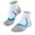 Falke Running Sock RU4 Cool Short (medium cushioning, cooling) white/blue Men - 1 Pair