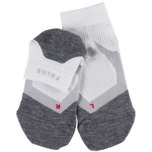 Falke Running Sock RU4 Cool Short (medium cushioning, cooling) white/gray Men - 1 Pair