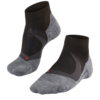 Falke Running Sock RU4 Cool Short (medium cushioning, cooling) black/gray Men - 1 Pair