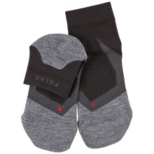 Falke Running Sock RU4 Cool Short (medium cushioning, cooling) black/gray Men - 1 Pair