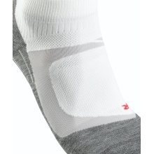 Falke Running Sock RU4 Cool Short (medium cushioning + cooling) white/gray Women - 1 Pair