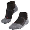 Falke Running Sock RU4 Cool Short (medium cushioning + cooling) black/gray Women - 1 Pair