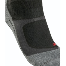 Falke Running Sock RU4 Cool Short (medium cushioning + cooling) black/gray Women - 1 Pair