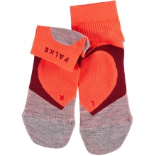 Falke Running Sock RU4 Cool Short (medium cushioning + cooling) orange/red Women - 1 Pair