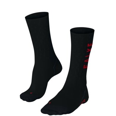 Falke Bike Sock BC Impulse Peloton (comfortably soft cotton) black Men - 1 Pair