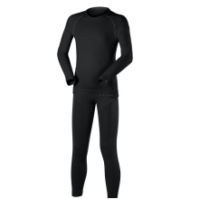 Falke Functional Underwear Set Maximum Warm (long-sleeved shirt and long pants) black Kids