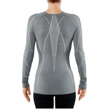 Falke Long Sleeve Shirt Wool Tech (Merino Wool) Underwear Light Grey Women