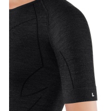 Falke Short Sleeve Wool Tech Black Women