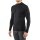 Falke Long Sleeve Wool Tech Half-Zip (Merino Wool) Underwear Black Men