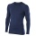 Falke Long Sleeve Wool Tech (Merino Wool) Underwear Navy Blue Men