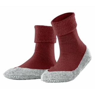 Falke Slippers Cosyshoe (soft Merino wool) henna red Women