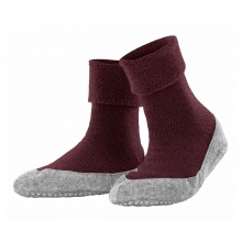 Falke Slippers Cosyshoe (soft merino wool) burgundy Women