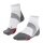 Falke Bike Sock BC5 Endurance (moisture-wicking, lightweight) Short Socks white/grey - 1 Pair