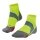 Falke Bike Sock BC5 Endurance (moisture-wicking, lightweight) Short Socks lime green/grey - 1 Pair