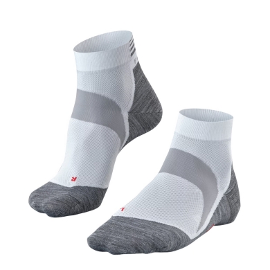 Falke Bike Sock BC6 Pro (ultralight padding) Short socks white/gray - 1 pair